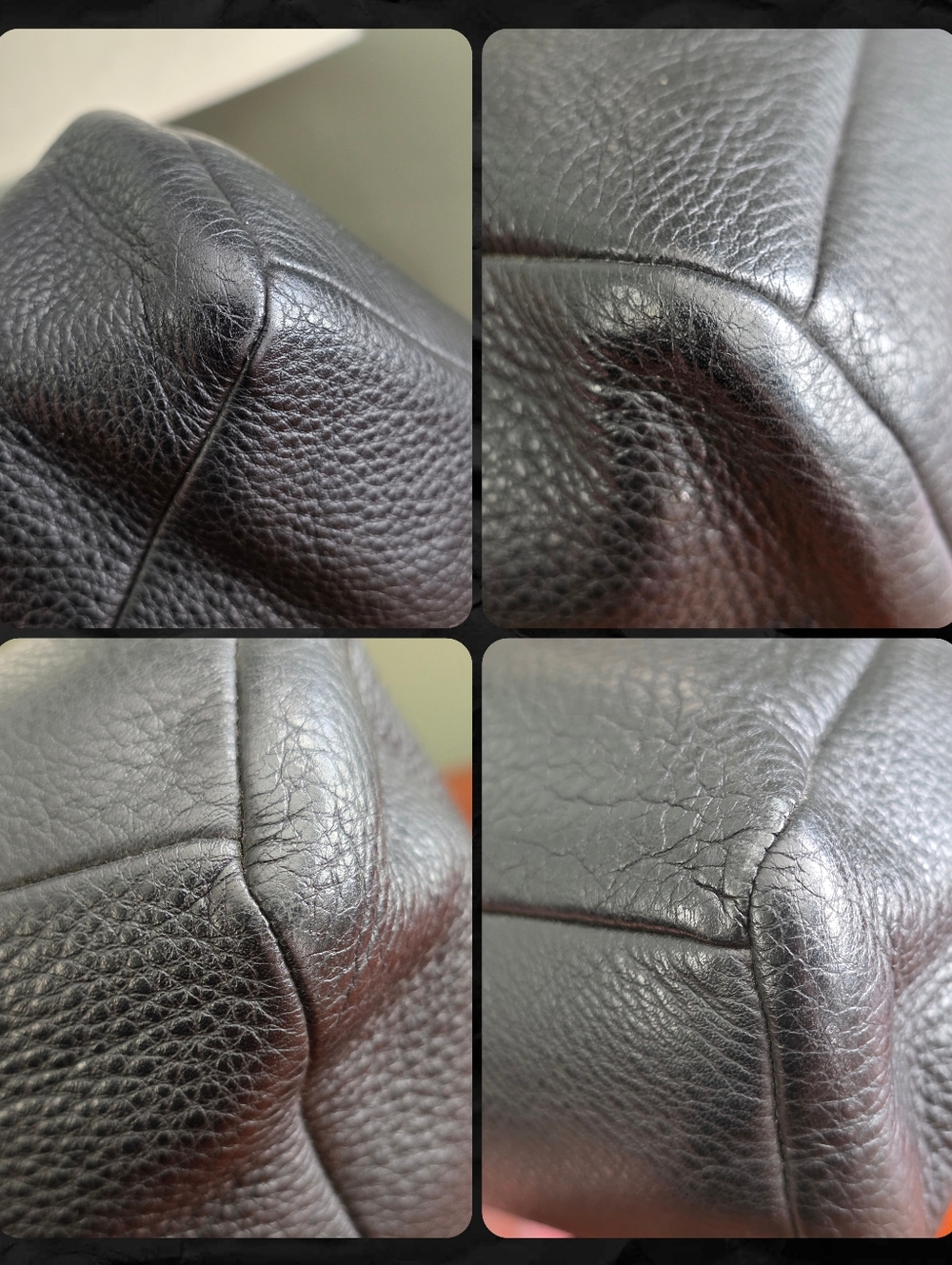 Coach 28095 Kelsey Satchel Black Pebbled Leather Shoulder Bag - Picture 10 of 16